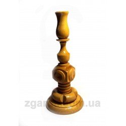 Свічник дерев'яний 11х26 (СД 01-08)