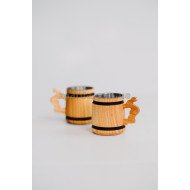 Wooden glass 50 grams. (BD 01-71)