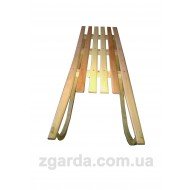 Санки дерев'яні 125х36х26 (СД 01-10)