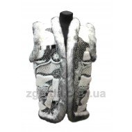 White sleeveless jacket  (ББ 01-06)