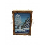 Ключница деревянная 24х18х6 (КД 01-11)