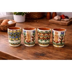 Косівська кераміка чарки 8х4 КК 02-03
