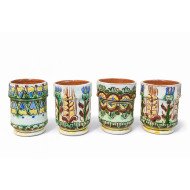 Косовская керамика рюмки 8х4 КК 02-03