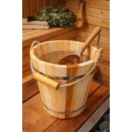 Wooden bucket 7 l, (VD 01-15)