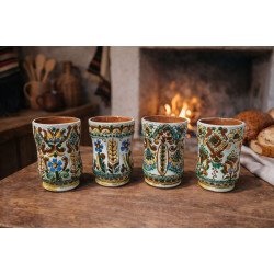 Косівська кераміка стакан 12х9 ( КК 02-07)