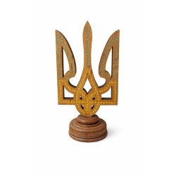 Тризуб дерев'яний 17х10х5 (ТД 01-20)