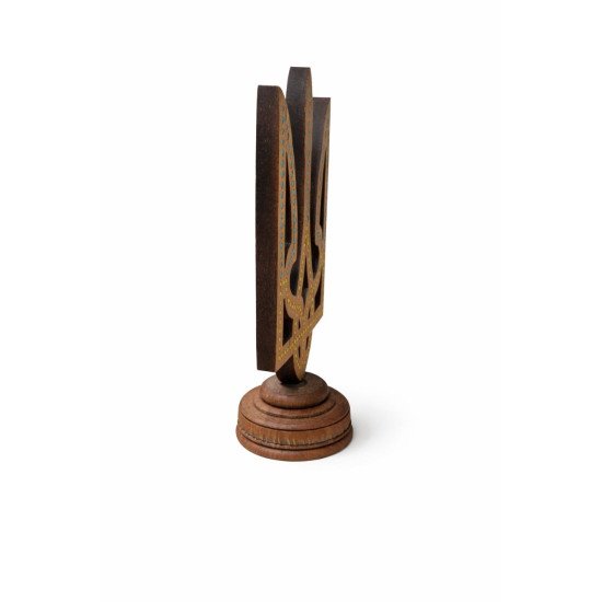 Тризуб дерев'яний 17х10х5 (ТД 01-20)