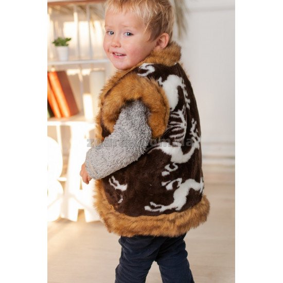 Woolen waistcoat for children (ЖВ 01-26)