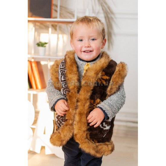 Woolen waistcoat for children (ЖВ 01-26)