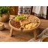 Wooden round table, diameter 35 cm (SD 01-22)