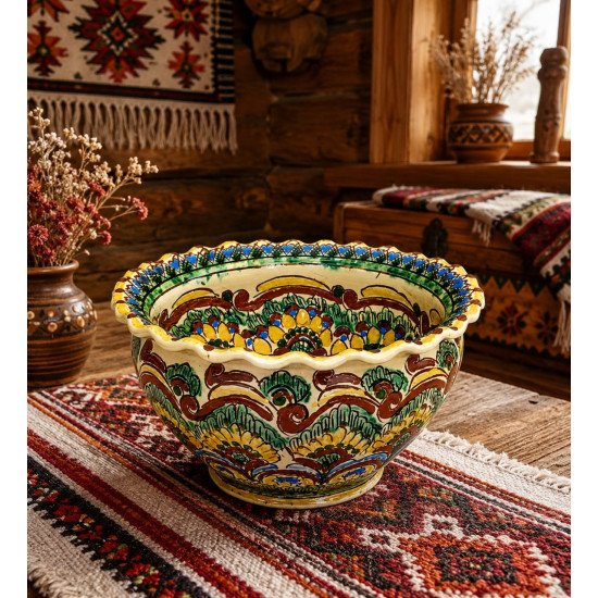 Косовская керамика миска 2,5 литр (КК 02-16)