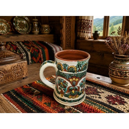 Косівська кераміка келих 0,5 (КК 02-19)