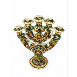 Косовская керамика пятиподсвечник 25х27х12 (КК 02-23)