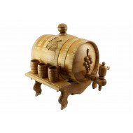  Wooden barrel  300х350х450 (БД 01-05)