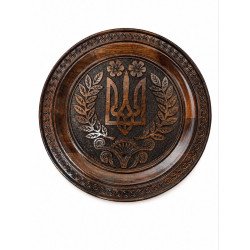 Тарелка резная диаметр 31  (ТР 01-27)