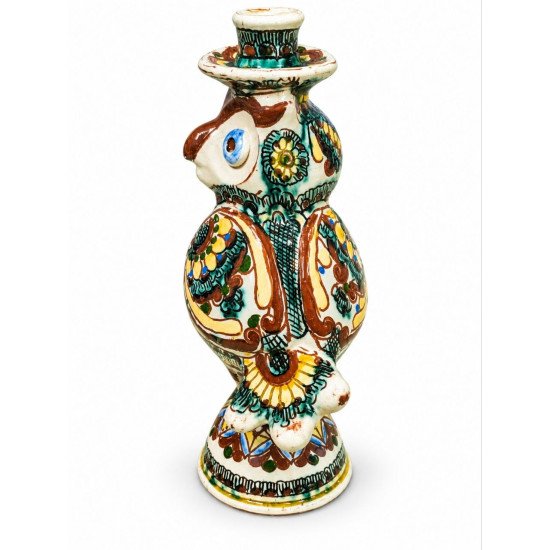 Kosiv ceramics candlestick 37x17x12 (KK 02-37)