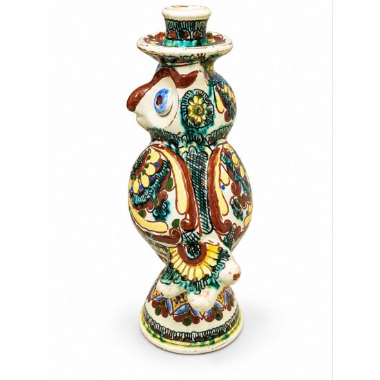 Kosiv ceramics candlestick 37x17x12 (KK 02-37)
