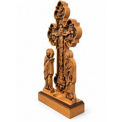 Голгофа деревянная с распятием 55×25×10 (ХС 01-35)