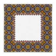 Embroidered napkin 60х60 ВС 01-19