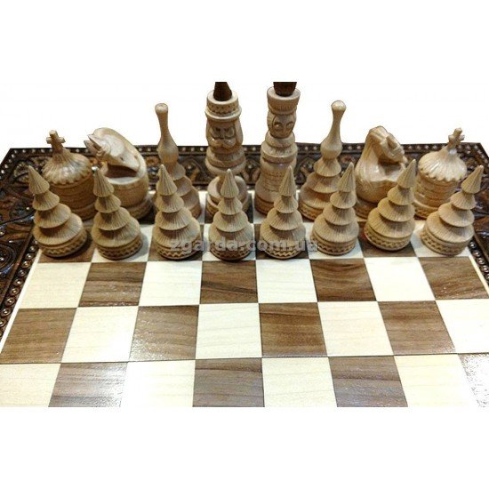 Wooden chess  50х50х5 (ШД 01-15)