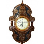 Wooden clock  80х50х6 (ГД 01-16)