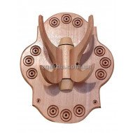 Wooden hanger 27х20х9 (ВД 01-61)
