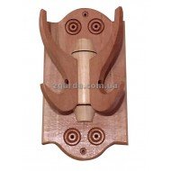 Wooden hanger 22х12х9 (ВД 01-60)