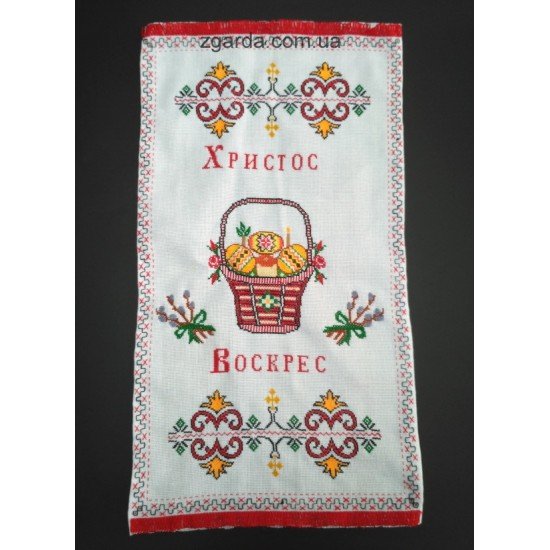 Вишита серветка 30х55 (ВС 01-07)