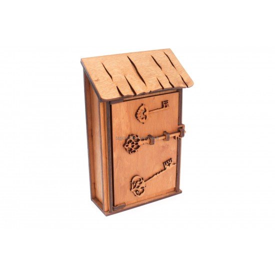 Wooden key holder  28х17х7 (КД 01-29)