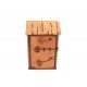 Wooden key holder  28х17х7 (КД 01-29)