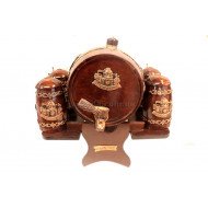 Wooden barrel 5л (БД 01-47)